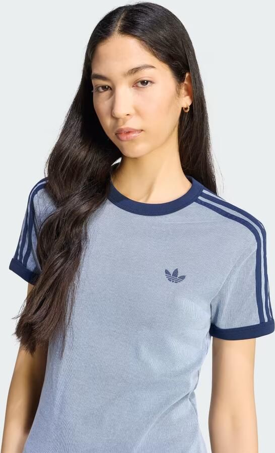 Adidas HEATHER 3S CALI T-SHIRT - Foto 4