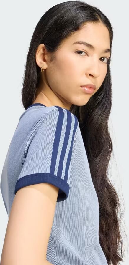 Adidas HEATHER 3S CALI T-SHIRT - Foto 5
