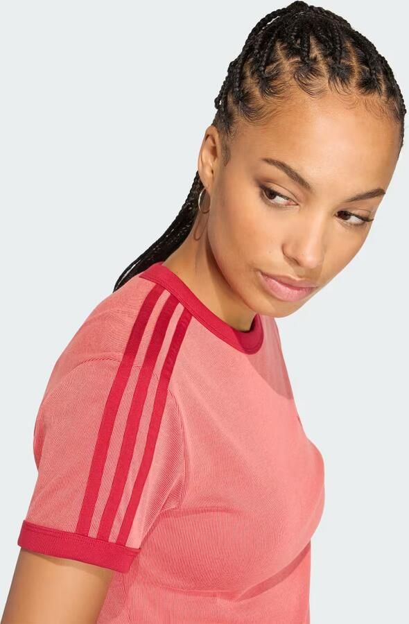 Adidas HEATHER 3S CALI T-SHIRT - Foto 4