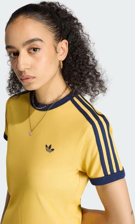 Adidas HEATHER 3S CALI T-SHIRT - Foto 4