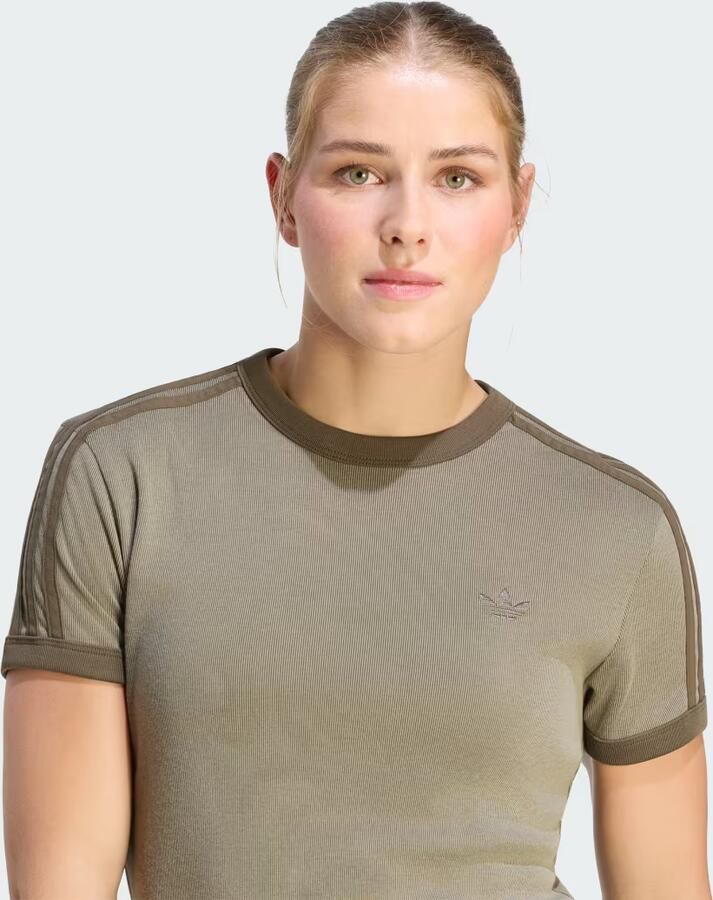 Adidas HEATHER 3S CALI T-SHIRT - Foto 4