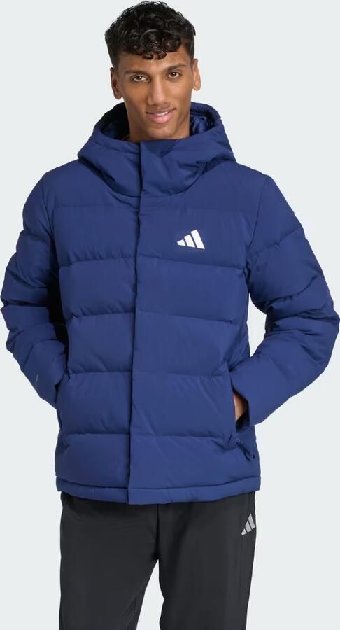 Adidas Helionic CLIMAWARM Donsjack met Capuchon