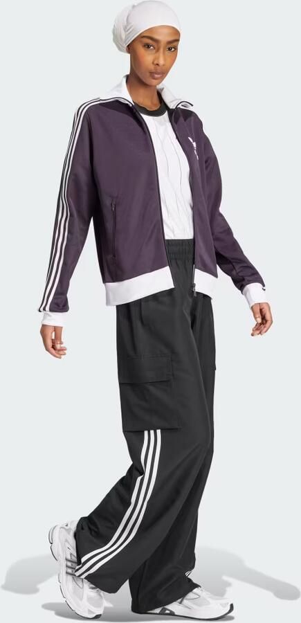 Adidas Originals Sweatjack met opstaande kraag model 'BECKENBAUER' - Foto 4