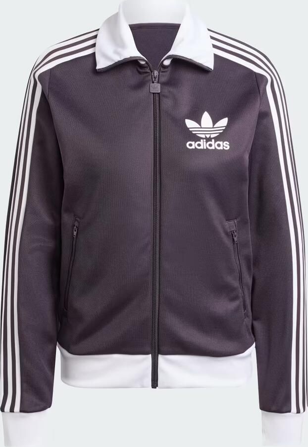 Adidas Originals Sweatjack met opstaande kraag model 'BECKENBAUER' - Foto 3