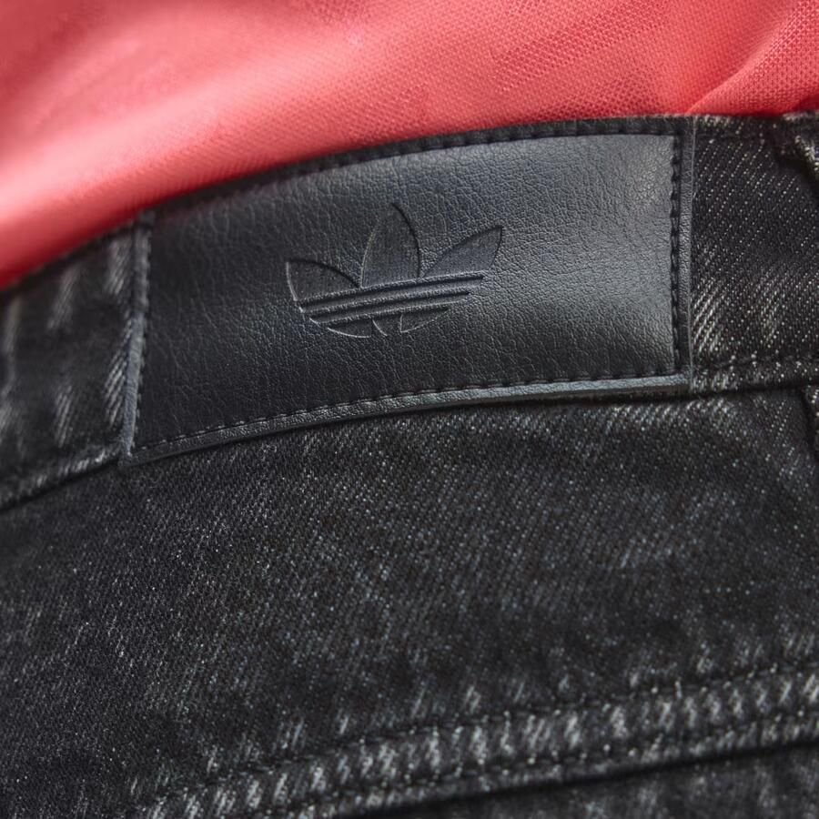 Adidas HIGH RISE BARREL LEG DENIM BROEK - Foto 4