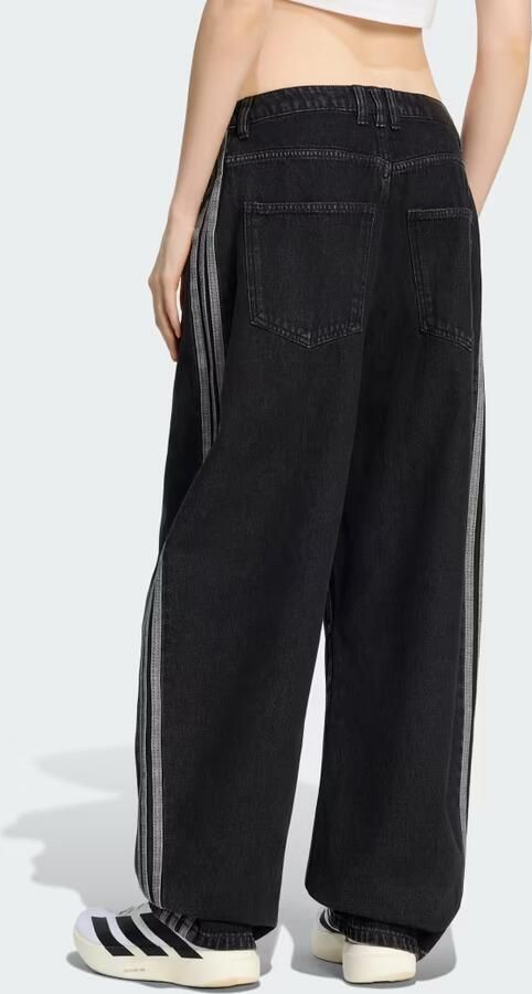 Adidas HIGH RISE BARREL LEG DENIM BROEK - Foto 10