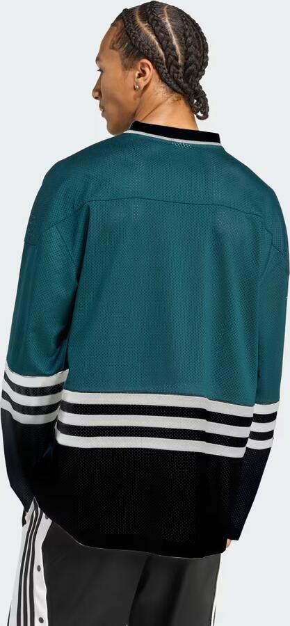 Adidas Originals Hockey Jersey Men Longsleeves groen Maat XL Kleding - Foto 10