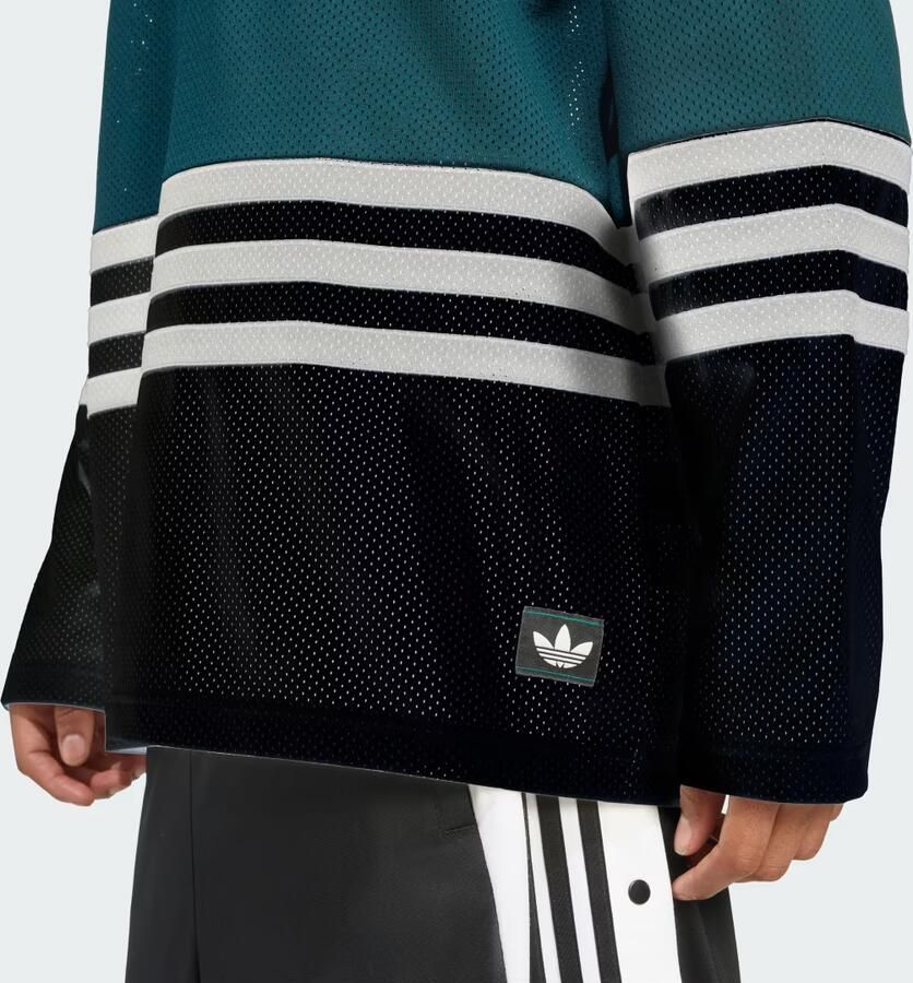 Adidas Originals Hockey Jersey Men Longsleeves groen Maat XL Kleding