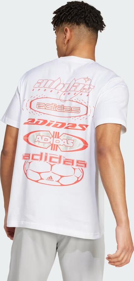 Adidas T-shirt Korte Mouw T-shirt House Of Tiro Summer Graphic - Foto 6