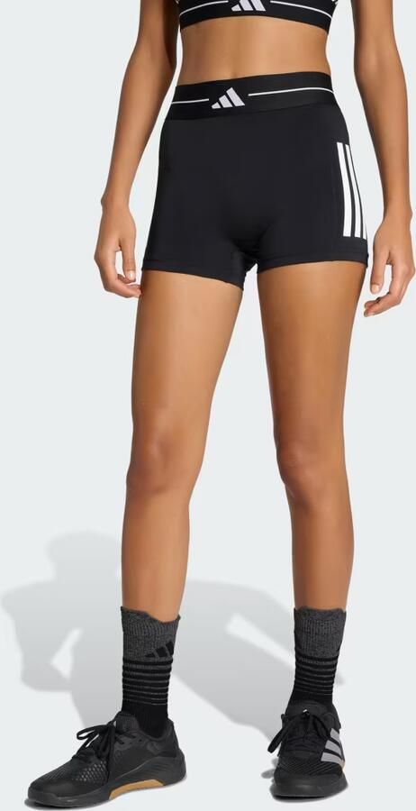 Adidas Hyperglam 3-Stripes Korte Legging