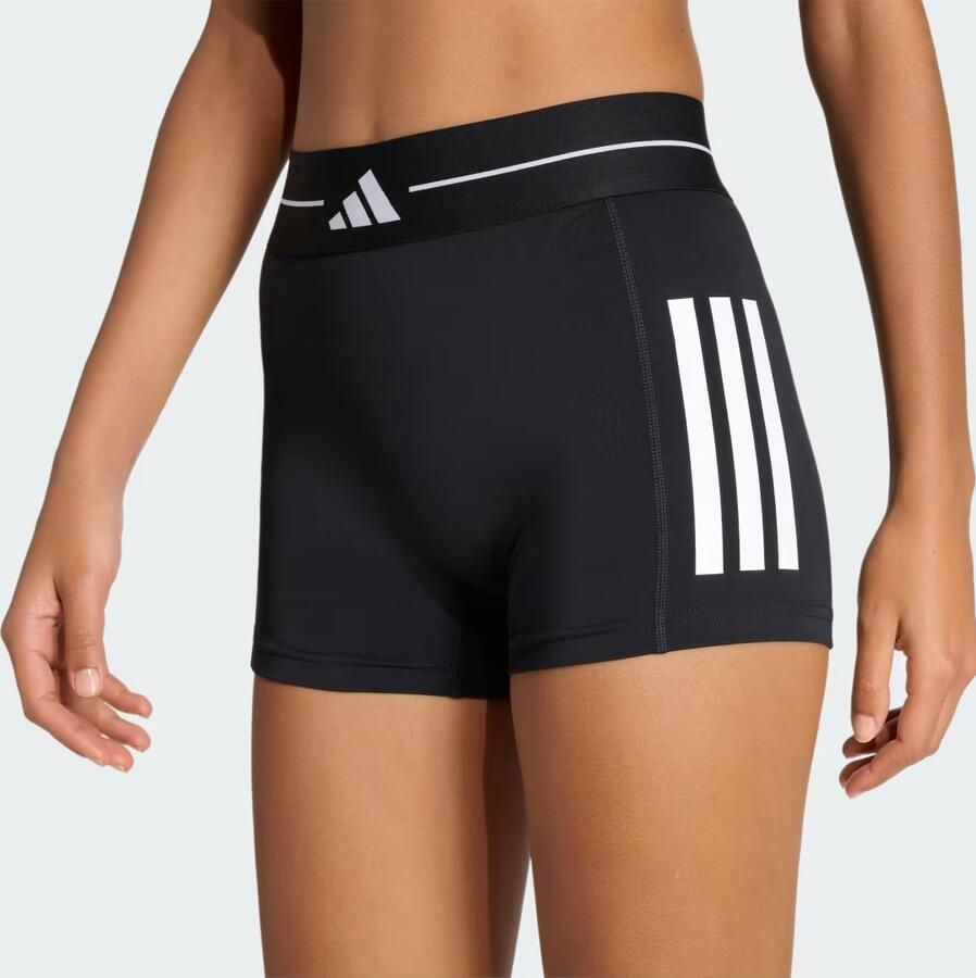 Adidas Hyperglam 3-Stripes Korte Legging - Foto 2