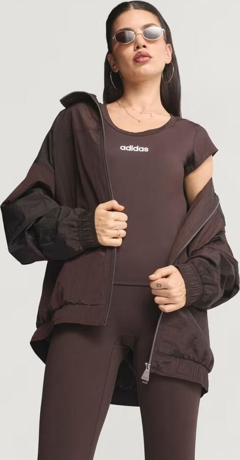 Adidas Sportswear Slim fit sport T-shirt met labelprint - Foto 2