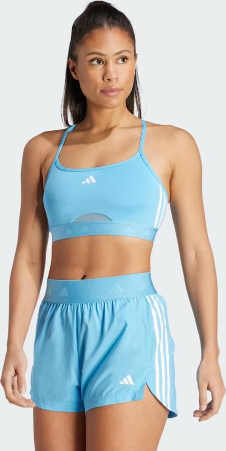 Adidas Hyperglam Sports Bra Blue- Dames Blue - Foto 6