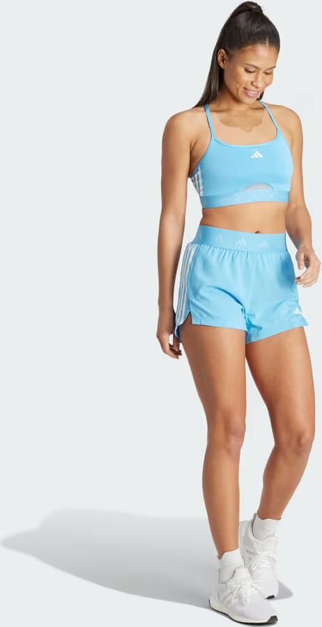 Adidas Hyperglam Sports Bra Blue- Dames Blue - Foto 4