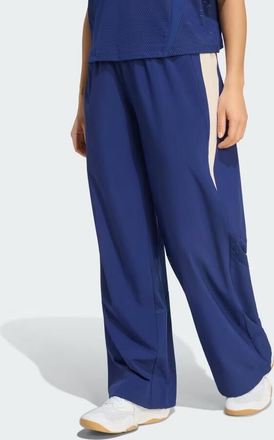 Adidas Hyperglam Color Block Wide Woven Broek