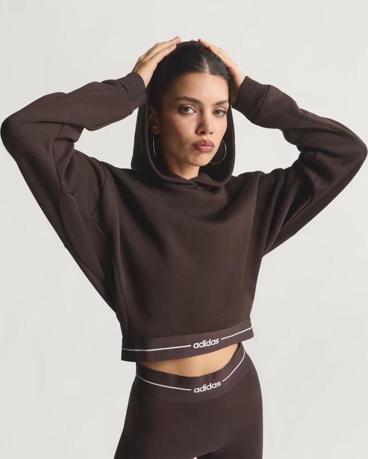 Adidas Hyperglam Kortere Hoodie