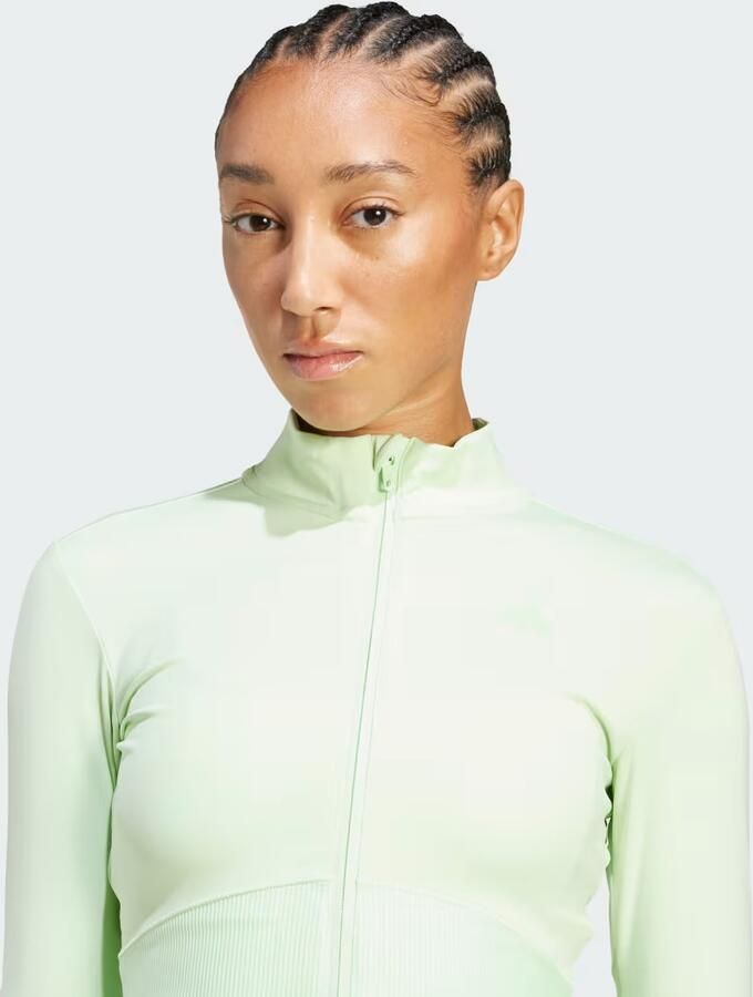 Adidas Hyperglam Rib Zip Thru Cover-Up - Foto 2