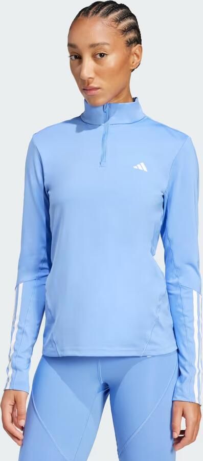 Adidas Sportswear Shirt met lange mouwen en opstaande kraag - Foto 6
