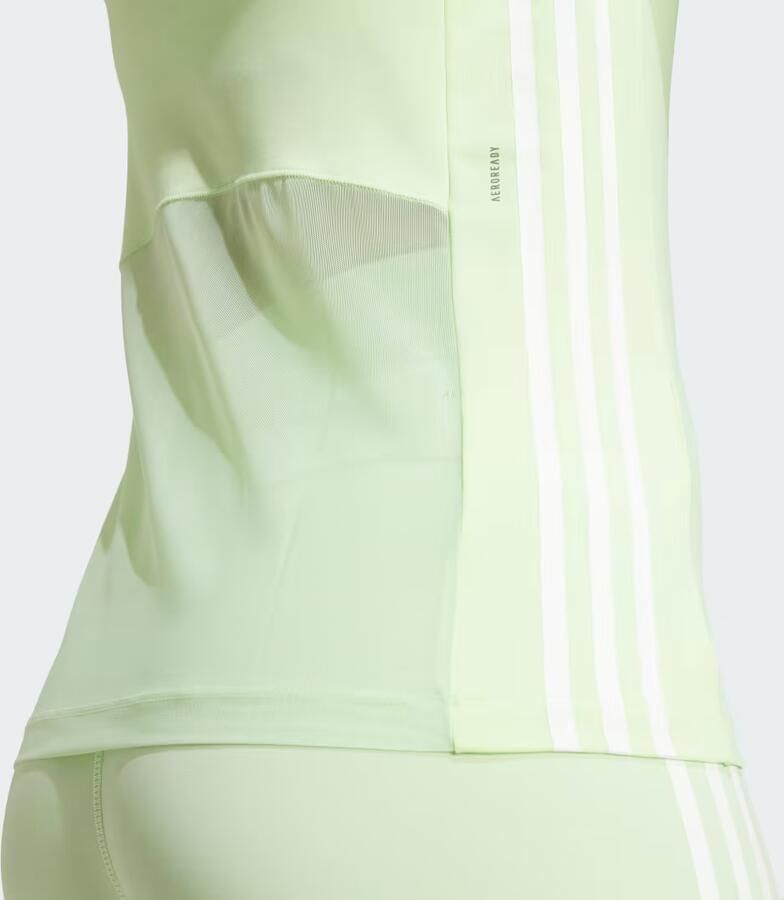 Adidas Hyperglam Short Sleeve T-Shirt Green- Dames Green - Foto 3