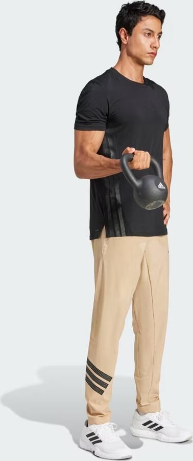 Adidas Performance Sportbroek GYM+ 3S WV PANT (1-delig) - Foto 4