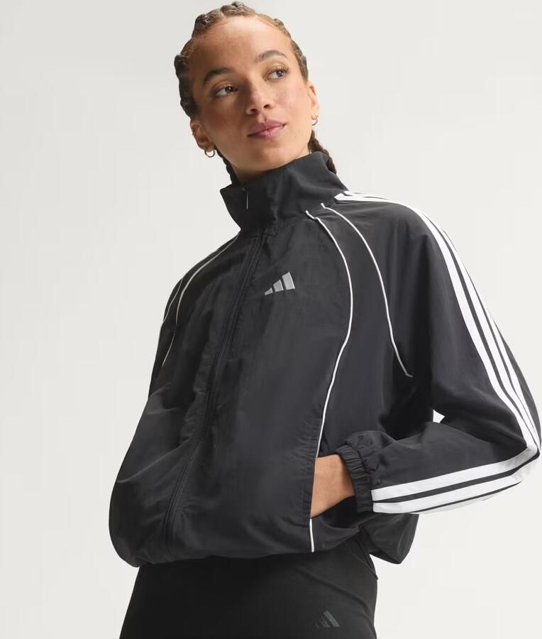 Adidas Iconic Woven Sportjack met 3-Stripes