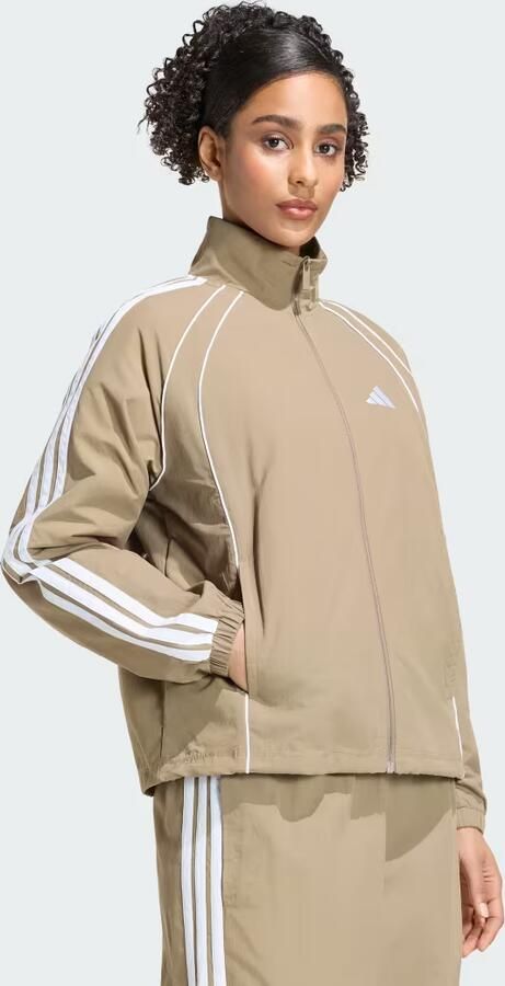 Adidas Iconic Woven Sportjack met 3-Stripes