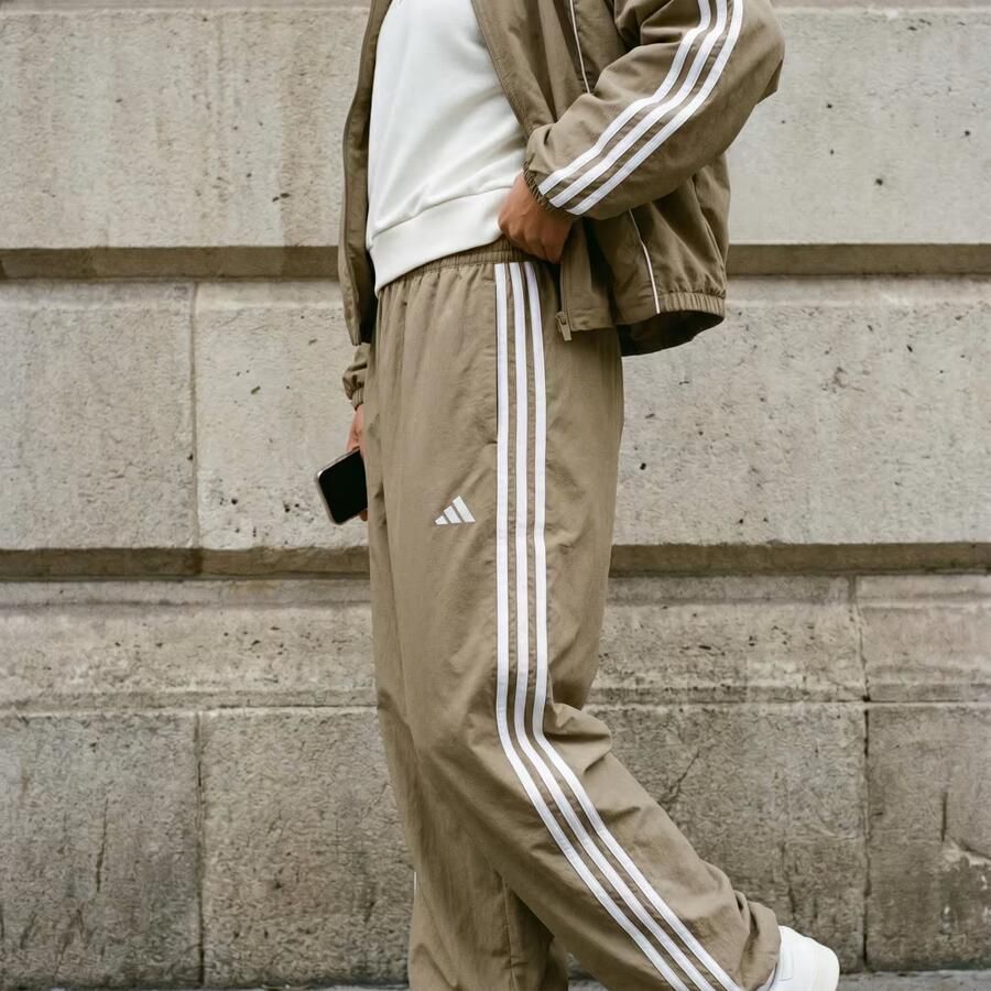 Adidas Iconic Woven Wide Leg Trainingsbroek - Foto 2