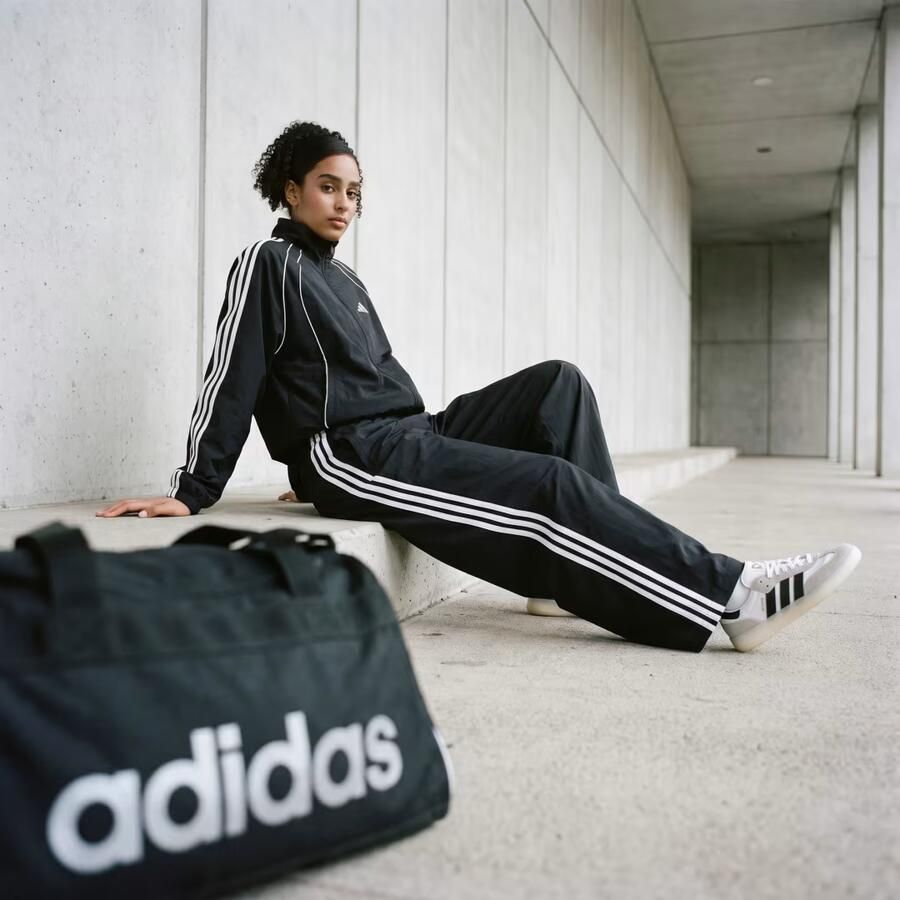 Adidas Iconic Woven Wide Leg Trainingsbroek - Foto 2