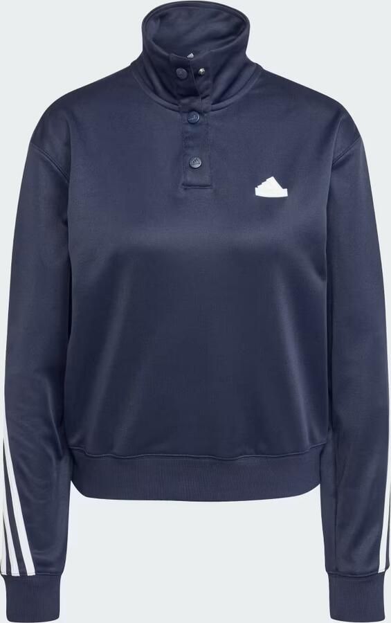 Adidas Iconic Wrapping 3-Stripes Snap Trainingsjack - Foto 4