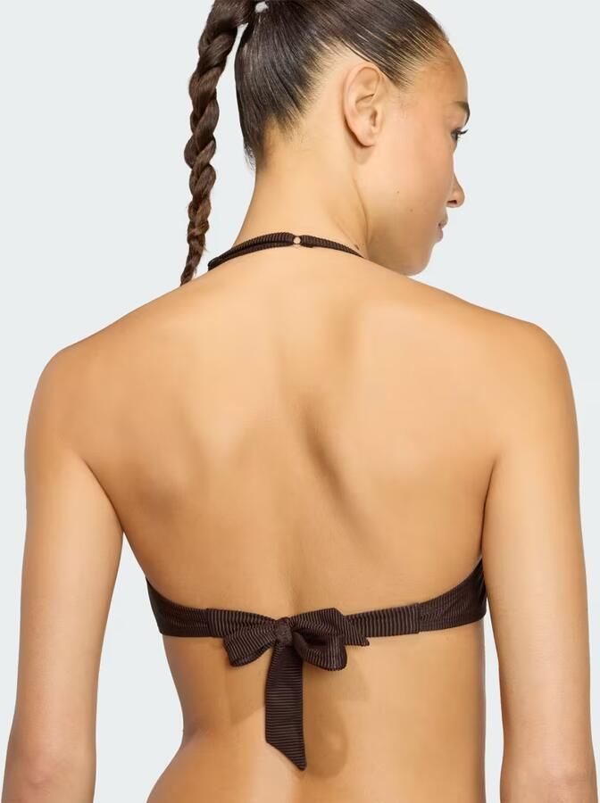 Adidas Iconisea Ribbed Padded Bandeau Bikinitopje - Foto 2