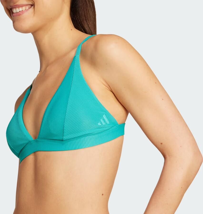 Adidas Iconisea Ribbed Padded Triangle Bikinitopje - Foto 2