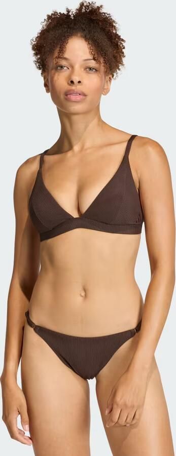 Adidas Iconisea Ribbed Padded Triangle Bikinitopje