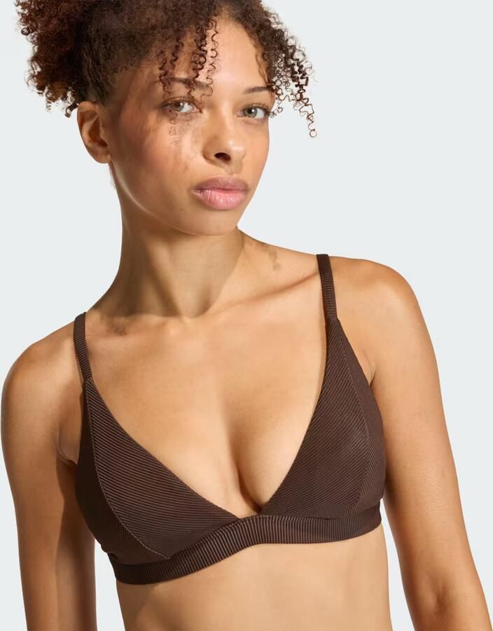 Adidas Iconisea Ribbed Padded Triangle Bikinitopje - Foto 4
