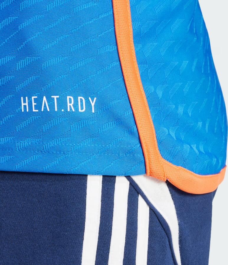 Adidas India Cricket T20i Shirt Blauw- Dames Blauw - Foto 2