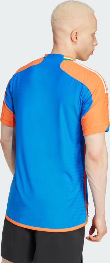 Adidas India Cricket T20i Shirt Blauw- Heren Blauw - Foto 5