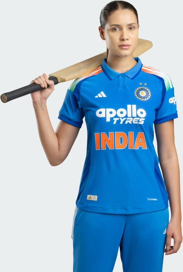 Adidas INDIA ODI CRICKETSHIRT W - Foto 2