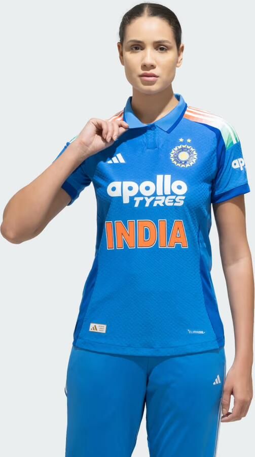 Adidas INDIA ODI CRICKETSHIRT W - Foto 3