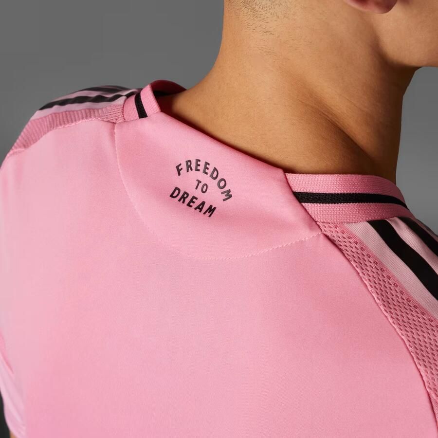 Adidas Inter Miami CF 25 26 Authentiek Thuisshirt Roze- Heren Roze - Foto 3