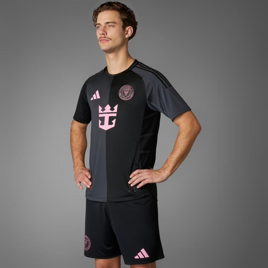 Adidas Inter Miami CF 25 26 Authentiek Uitshirt Zwart- Heren Zwart - Foto 6