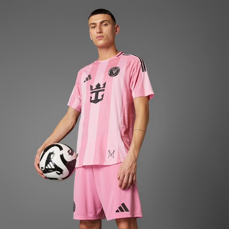 Adidas Inter Miami CF 25 26 Messi Authentiek Thuisshirt Roze- Heren Roze - Foto 6