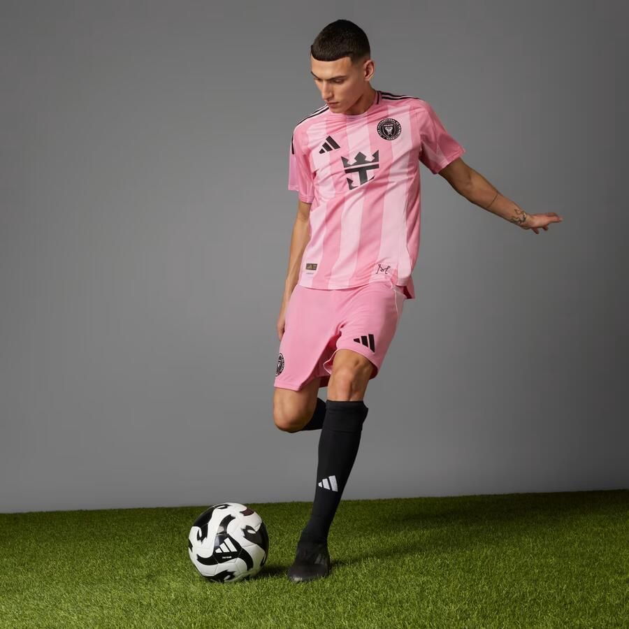 Adidas Inter Miami CF 25 26 Messi Authentiek Thuisshirt Roze- Heren Roze - Foto 3