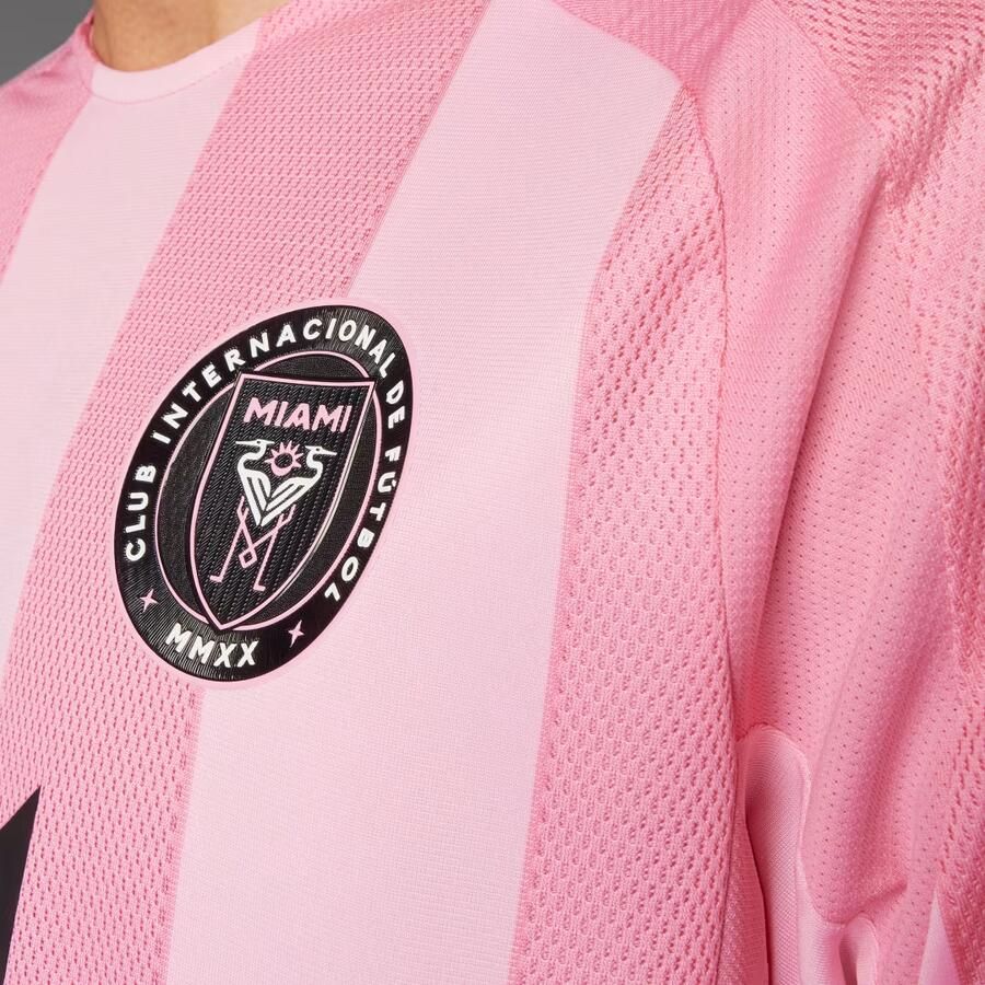 Adidas Inter Miami CF 25 26 Messi Authentiek Thuisshirt Roze- Heren Roze - Foto 4