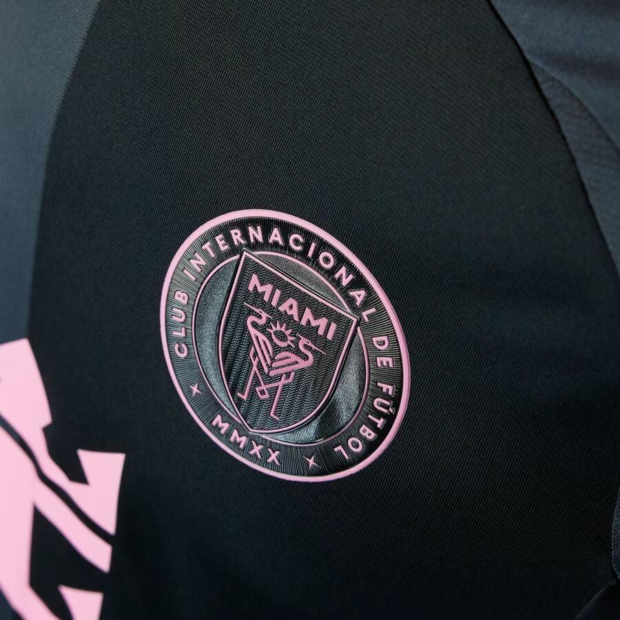 Adidas Inter Miami CF 25 26 Messi Authentiek Uitshirt Zwart- Heren Zwart - Foto 2