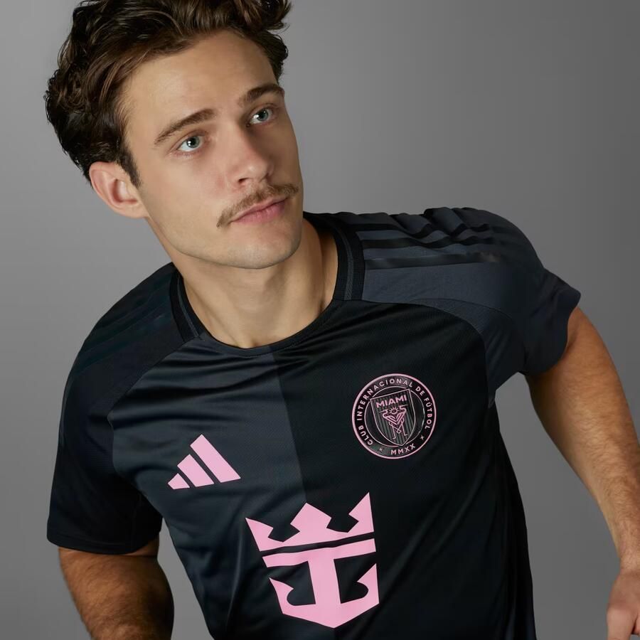 Adidas Inter Miami CF 25 26 Messi Authentiek Uitshirt Zwart- Heren Zwart - Foto 3