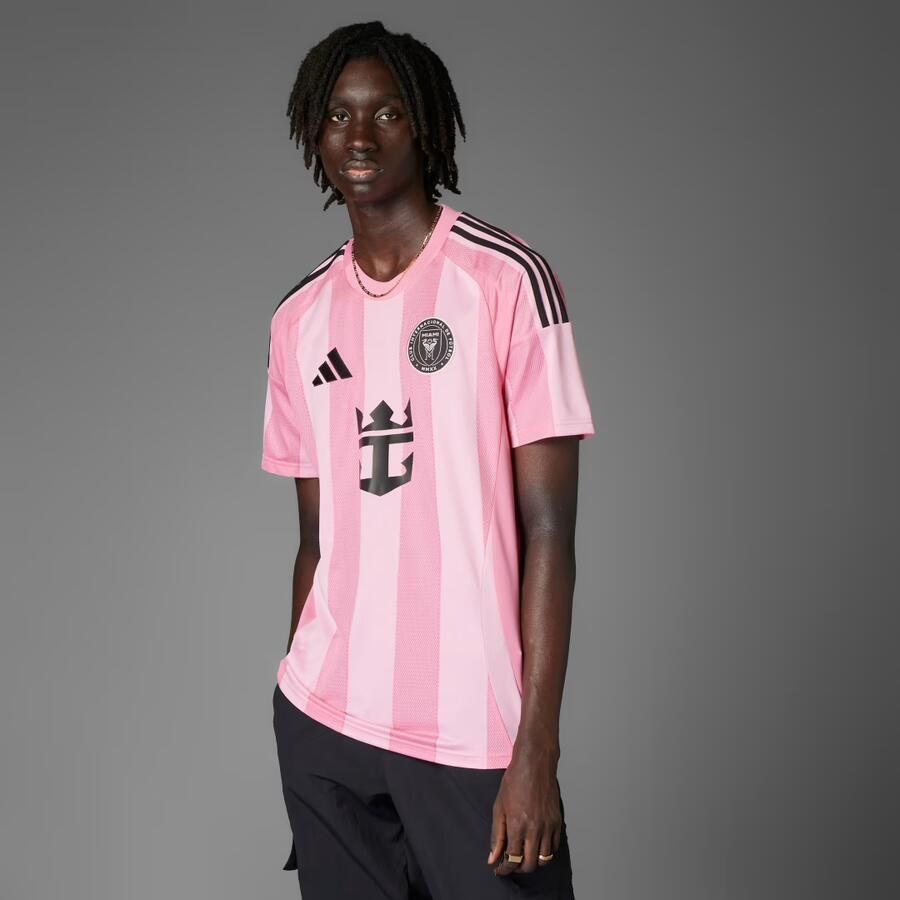 Adidas Inter Miami CF 25 26 Thuisshirt Roze- Heren Roze - Foto 6