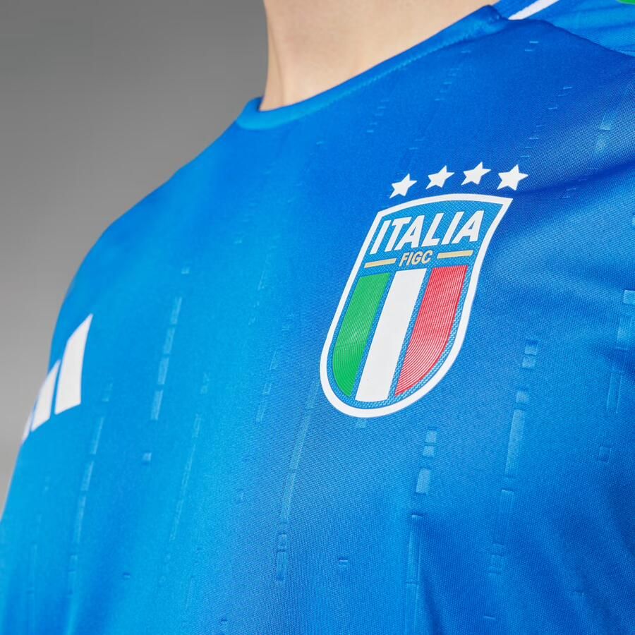 Adidas T-shirt Korte Mouw Maillot Domicile Authentique Italie Euro 2024 - Foto 5