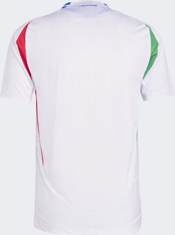 Adidas Italië 2024 Authentiek Uitshirt Wit- Heren Wit - Foto 2