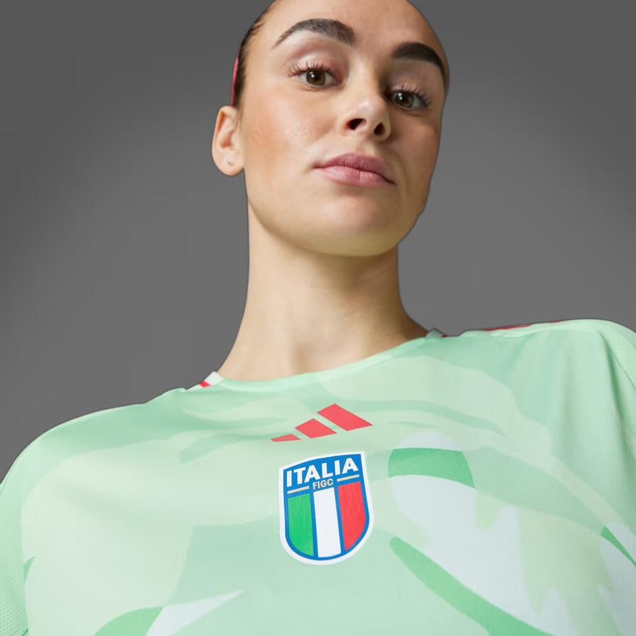 Adidas Italië 25 (Vrouwenelftal) Authentiek Uitshirt - Foto 5