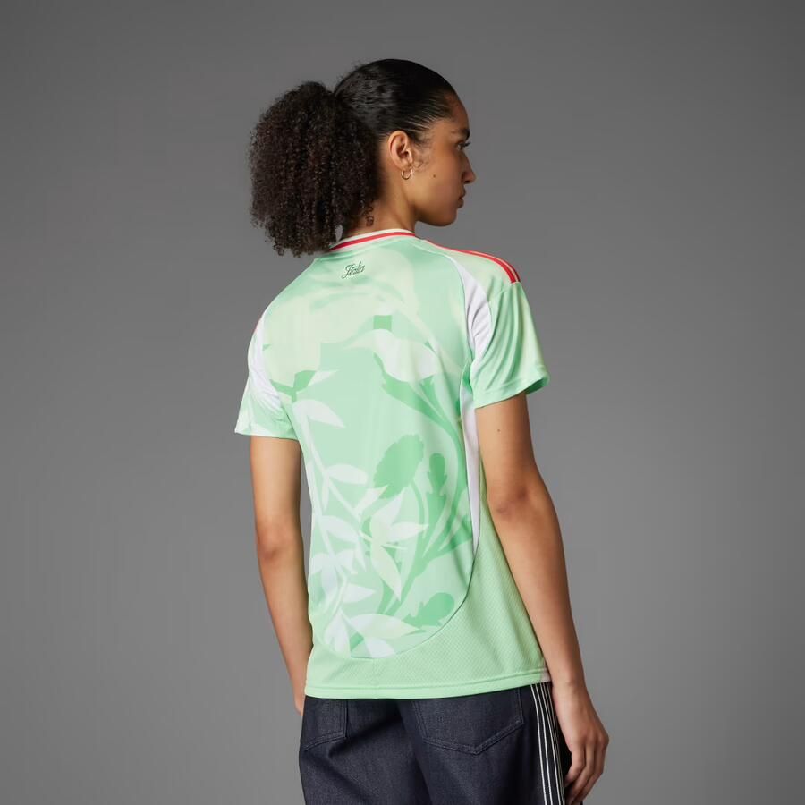 Adidas Italië 25 (Vrouwenelftal) Uitshirt Groen- Dames Groen