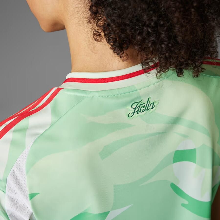 Adidas Italië 25 (Vrouwenelftal) Uitshirt Groen- Dames Groen - Foto 5